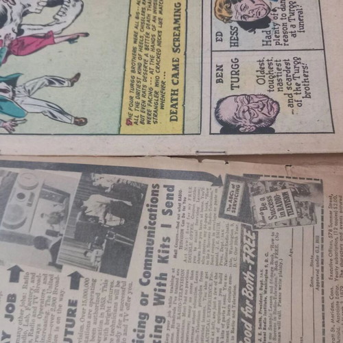 Police Comics 123 January 1953 used vintage comic book