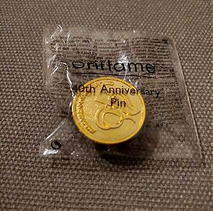Επιχρυσωμένο pin "40 χρόνια Oriflame"