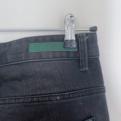 Bershka Straight Pant used, size EUR 42, black pants