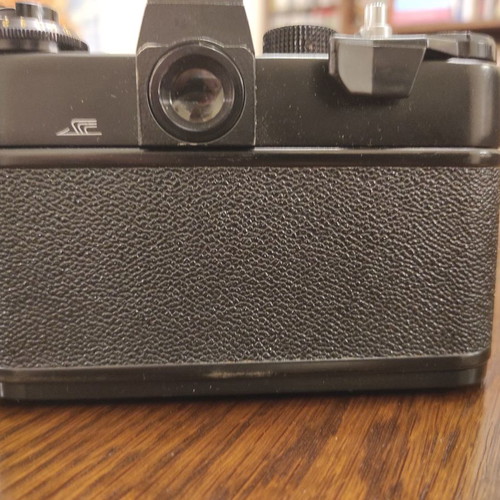 Zenit TTL camera used with Helios 44M 2/58 lens
