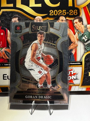 2025-26 Panini Select Euroleague Goran Dragic #34 card new