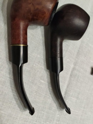 Prince London Made Special tobacco pipes used, set of 2