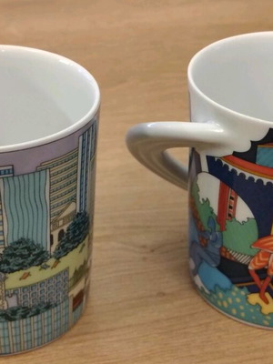 Κούπες Rosenthal Studio Line City Cup London και Munchen μεταχειρισμένες, συλλεκτικές