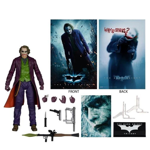 McFarlane DC Multiverse The Dark Knight Joker Theatrical Ed. action figure new