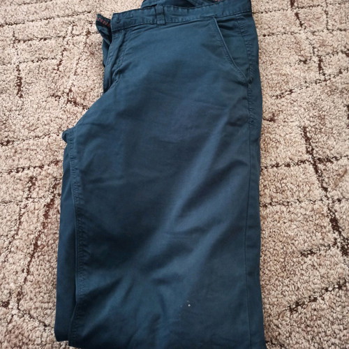 Men's blue fabric pants like new