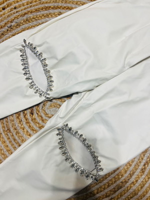 Brigitte Boutique leather pants like new, impressive design