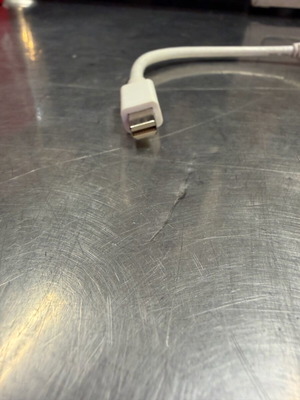Various cables and adapters used