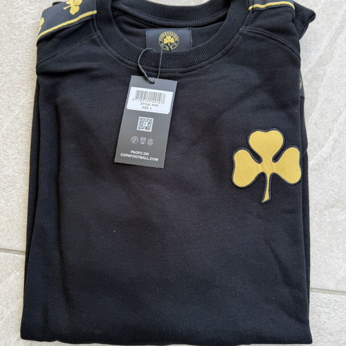 Panathinaikos FC x COPA Football Crewneck Sweatshirt new, size L black/gold