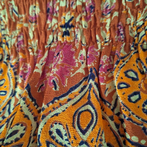 Toi & Moi colorful short-sleeve top like new