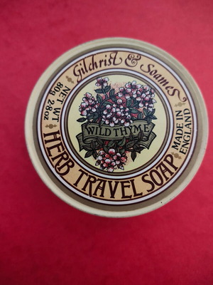 Gilchrist and Soames collectible rare round soap new