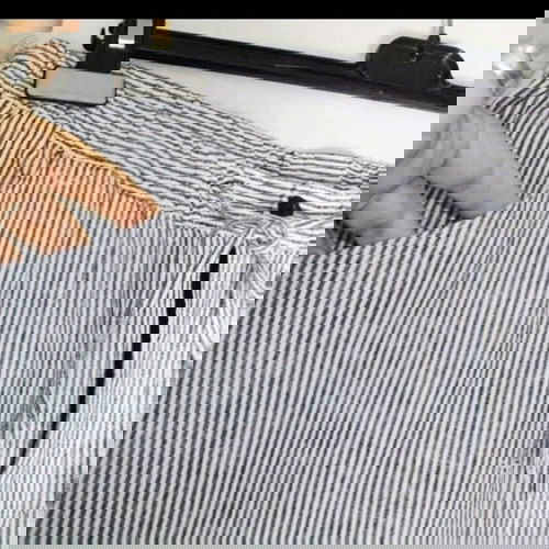 Λινό παντελόνι φούστα DNY σαν καινούργιο, μεγάλο μέγεθος