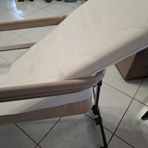 Sleepn'Life Baby Cot Mattress Latex+Cotton like new 45x80x6