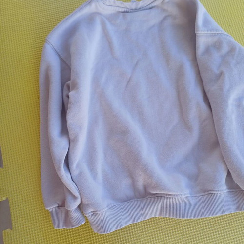 Zara sweatshirt for girl 3 to 4 years used, grey with blue elephant