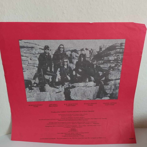 Judas Priest Painkiller LP used, Greek edition 1990