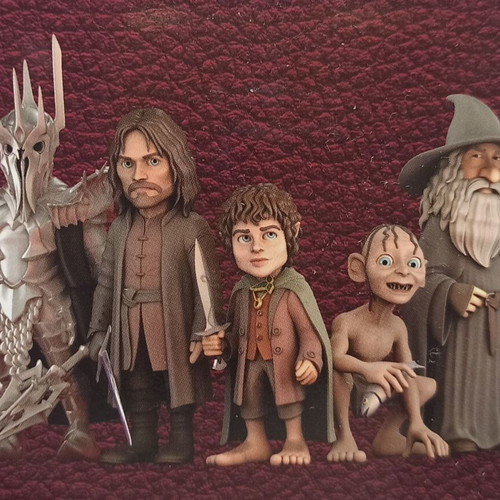 Figurine Minix Le Seigneur Des Anneaux - Sauron - 12 Cm - PVC Haute Qualité Sous Licence Officielle - Boîte De Présentation Incluse