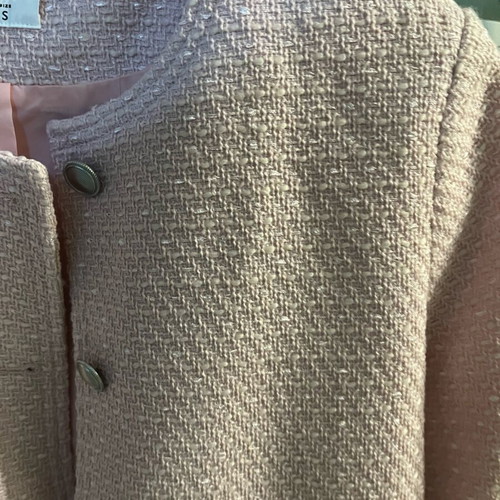 Eoz pastel tweed jacket Sinsay like new, pink