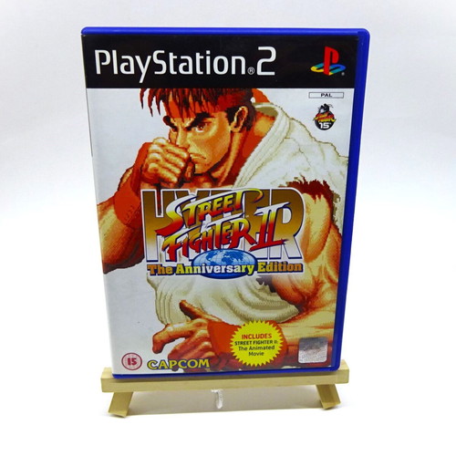 Hyper Street Fighter II: The Anniversary Edition Sur PS2 – PAL, Complet (Capcom)