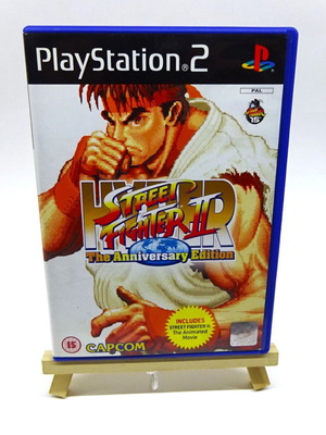 Hyper Street Fighter II: The Anniversary Edition PlayStation 2 μεταχειρισμένο, πλήρες & λειτουργικό