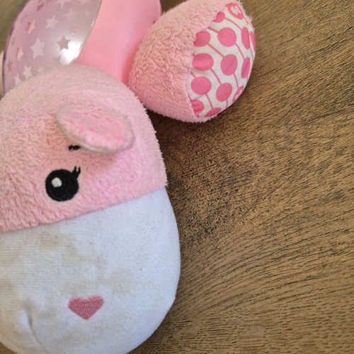 Fisher Price Hippo Projector used with music and light for newborns