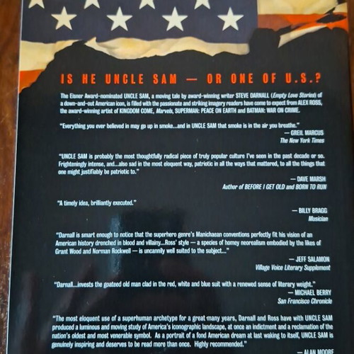 Uncle Sam graphic novel new by Steve Darnall and Alex Ross