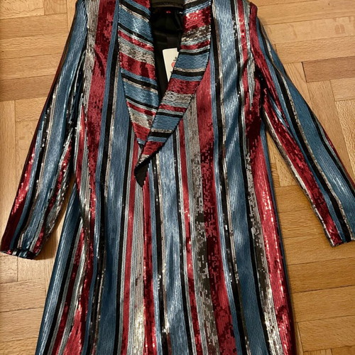 Sequin jacket new, size medium, multicolor, J'aime Les Garcons