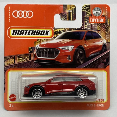 Audi e-tron Matchbox collectible toy car scale 1:64 new, red