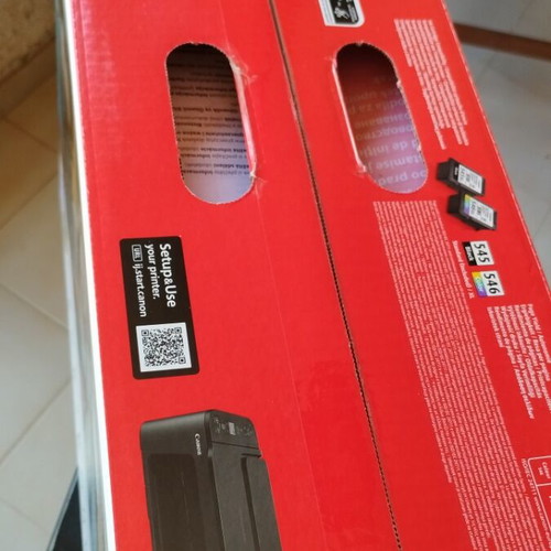 Canon Pixma TS3450 printer new with black ink