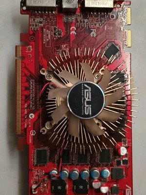 EAH3850-MAGIC/HTDP/512M κάρτα γραφικών σαν καινούργια για DX10 με 6pin τροφοδοσία