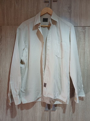 Manetti men's shirt beige size M like new