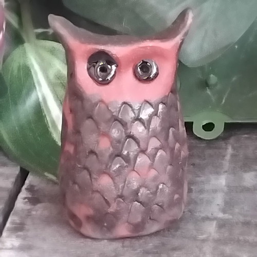 Decorative owl collection, pack of 6, like new, marble and ceramics