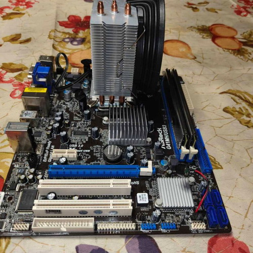 Intel Core 2 Extreme QX9650 set with ASRock G41MH/USB3 and 8GB DDR3