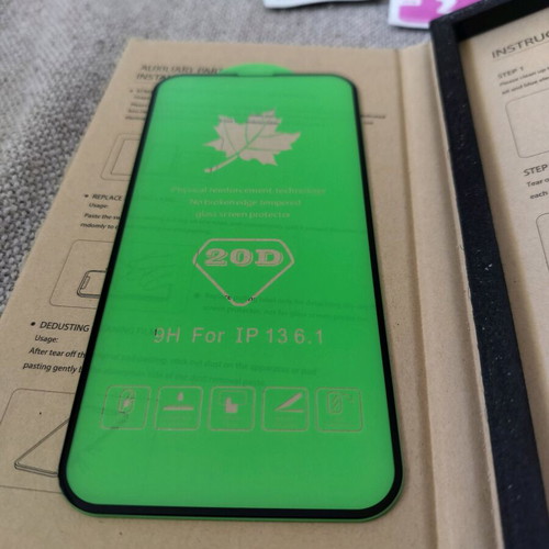 9H Tempered Glass Screen Protector for iPhone 13 6.1 New