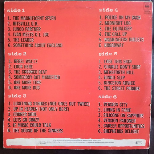 The Clash Sandinista 3LP used, Dutch edition