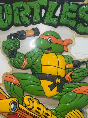 TMNT 3D συλλεκτικό Χελωνονιντζάκι, ύψος 50 εκ., σε άριστη κατάσταση
