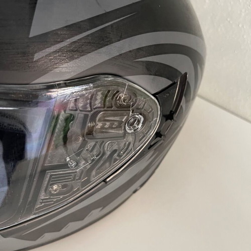 Airoh ST501 motorcycle helmet large with chin mount and new pin lock
