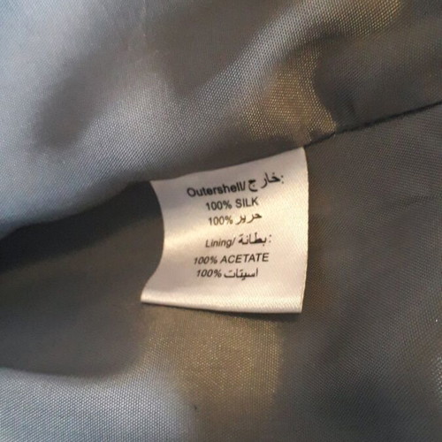 Silk pencil skirt Raxevsky new, gray, size S-M