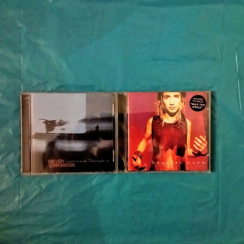 CD Heather Nova "Oyster" και Thievery Corporation "Sounds from the Thievery hi-fi" μεταχειρισμένα