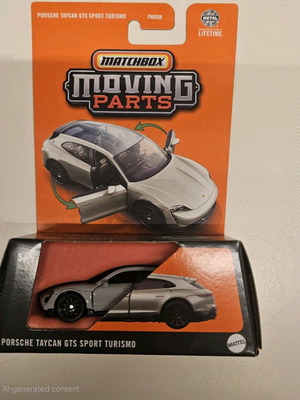 Porche Taycan GTS Sport Turismo Matchbox new with moving parts