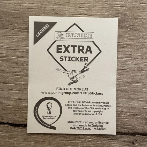 Cristiano Ronaldo Extra Sticker 2022 Silver like new