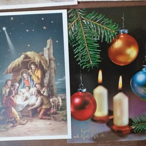 Christmas cards collectible set of 16, like new