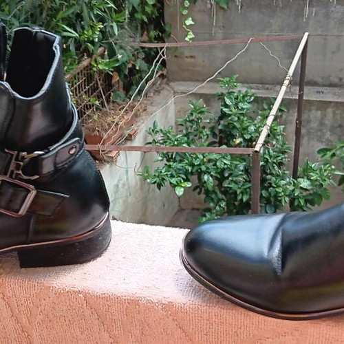 Voi&Noi low ankle boots size 37 used, black with warm lining and zipper