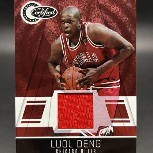 Panini Totally Certified Jersey Card Luol Deng Chicago Bulls new