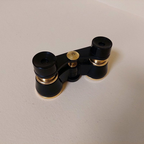 Antique opera theater binoculars like new with case