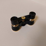 Antique opera theater binoculars like new with case