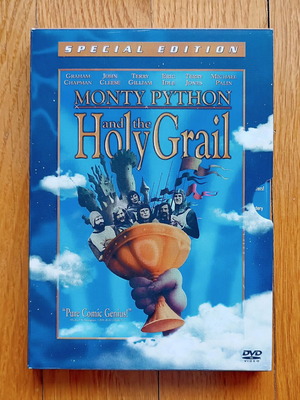 Monty Python and the Holy Grail DVD 2 δίσκοι μεταχειρισμένο χωρίς ελληνικούς υπότιτλους