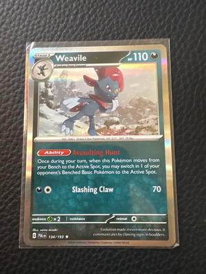 Weavile 134/193 Sv02: Paldea Evolved Holo καινούργιο