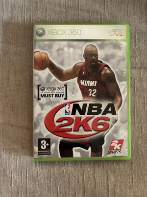 NBA 2K6 Xbox 360 game, English, complete
