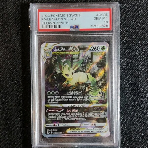pokemon card greninja ex 013/159 Leafeon V -Pokémon Crown Zenith Ultra Rare – Jarvvos