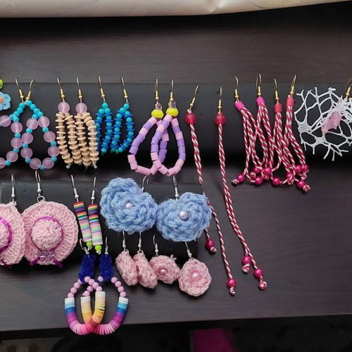 Handmade earrings new, unworn