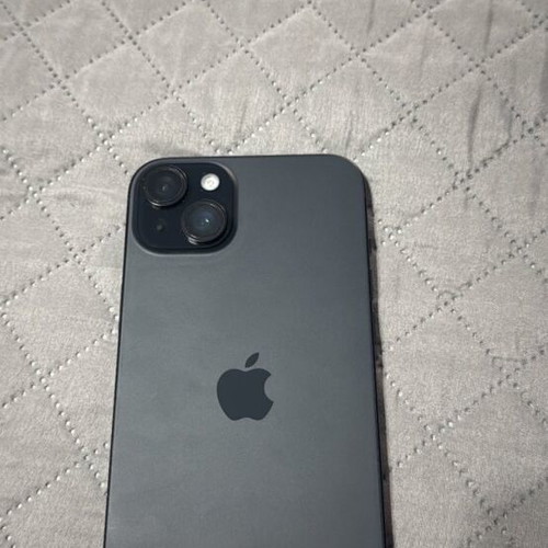 iPhone 15 Plus like new, 128GB, black, dual SIM with original case